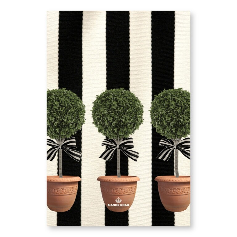 Microfiber Tea Towel – Topiary