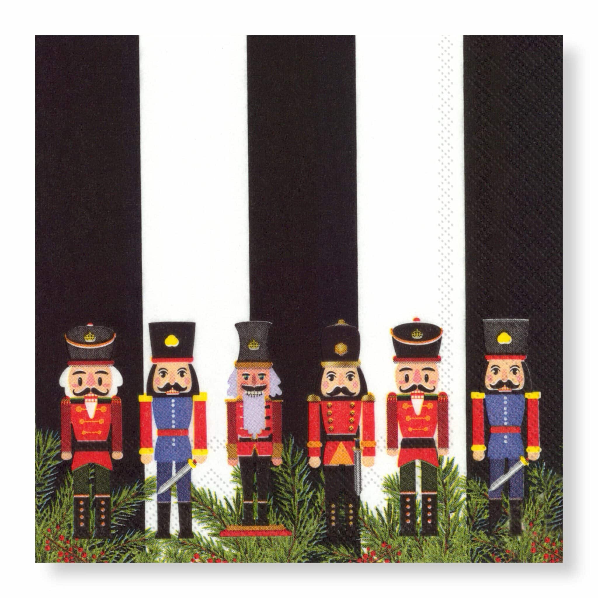 Little Nutcrackers Napkins Cocktail Manor Road