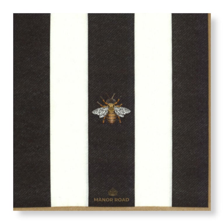 The Striped Bee Napkins – Luncheon