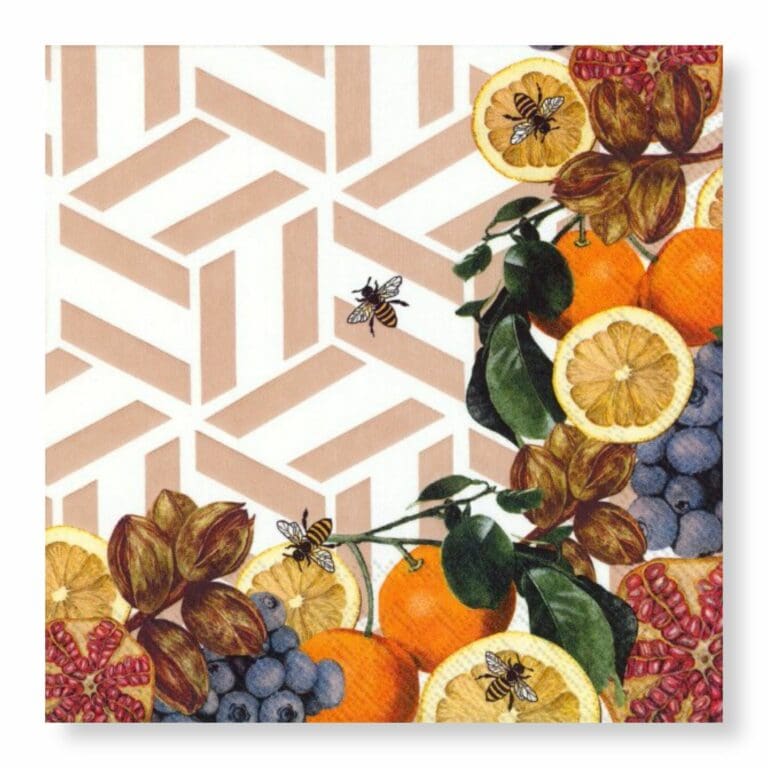 Summer Fruits Napkins – Cocktail