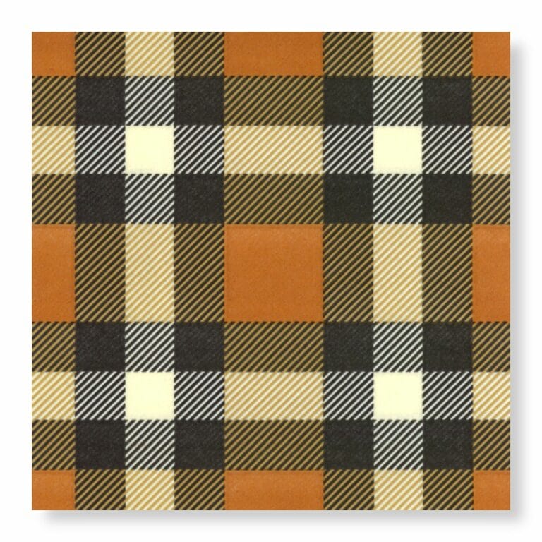 Classic Plaid Napkins – Cocktail