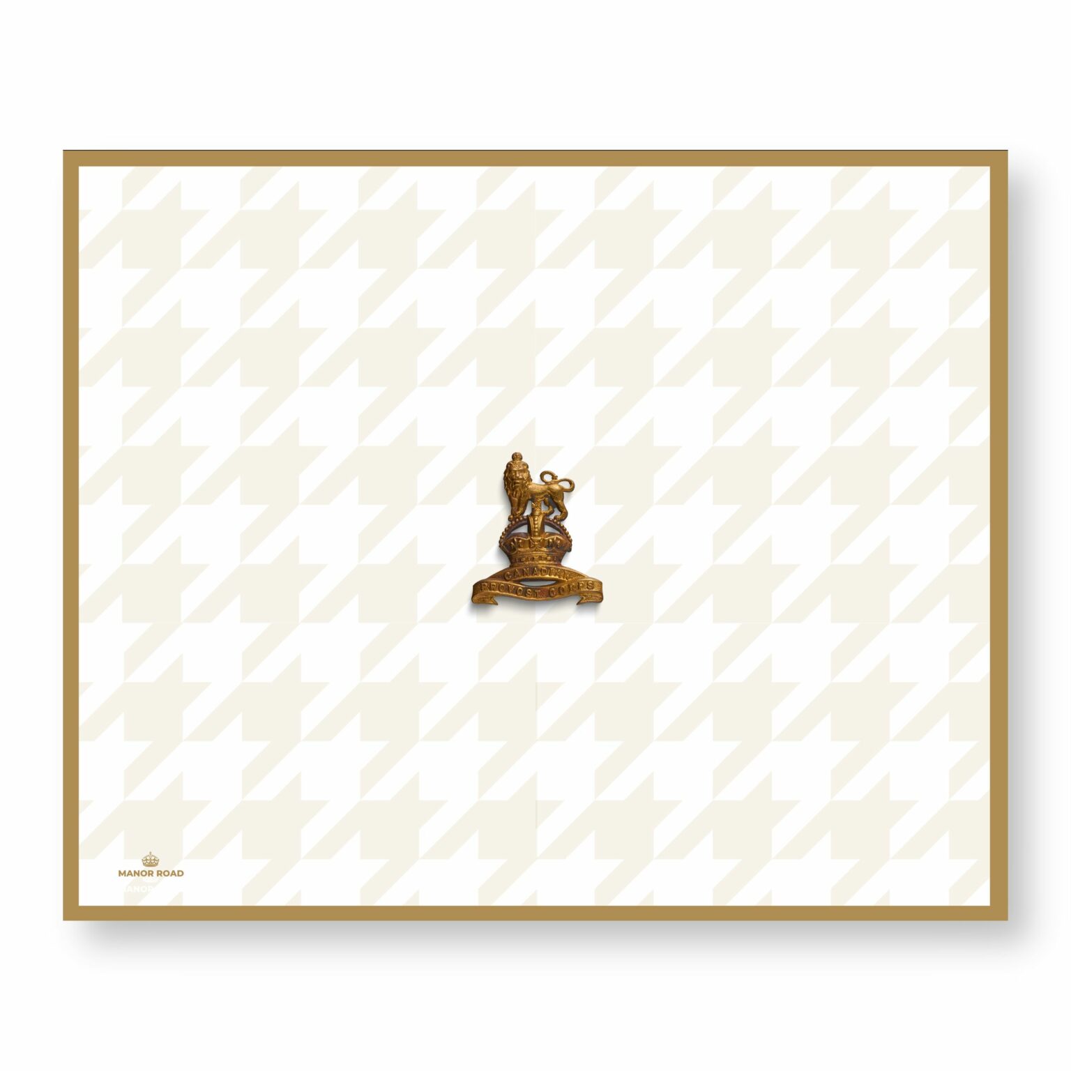 Classic Houndstooth Paper Placemat Pad Manor Road