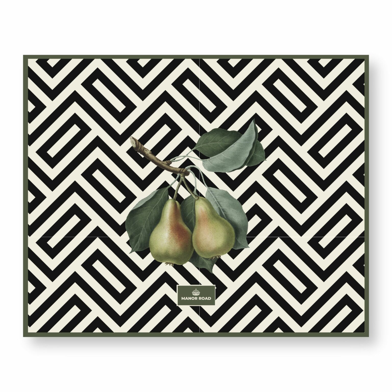 Provincial Pear Paper Placemat Pad Manor Road provincial-pear-paper-placemat-pad-manor-road