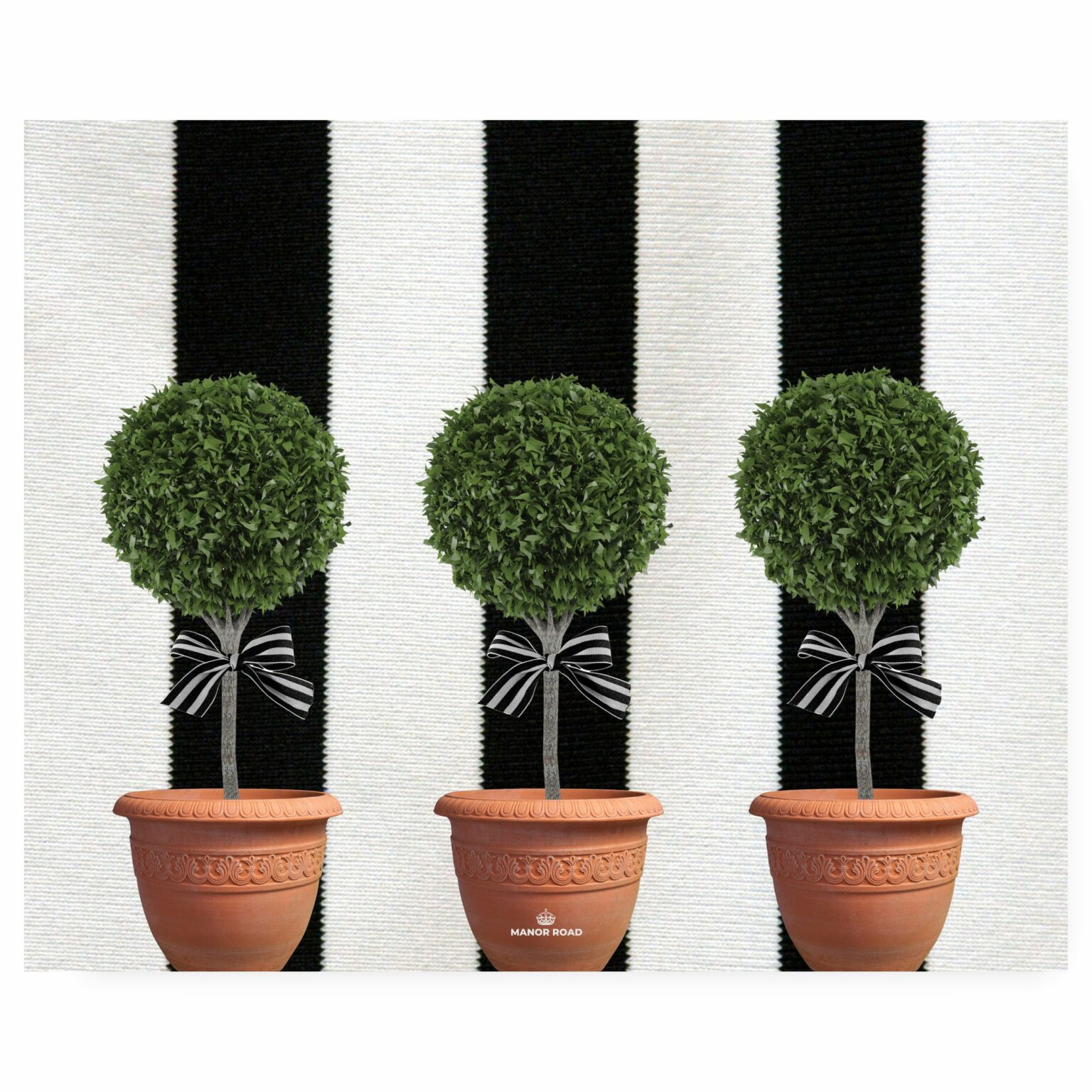 Topiary Paper Placemat Pad Manor Road